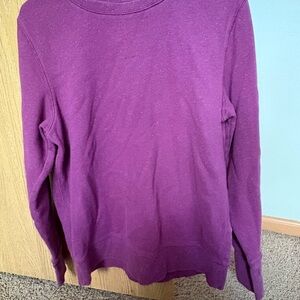 Tek Gear Purple Crew Neck Sweater